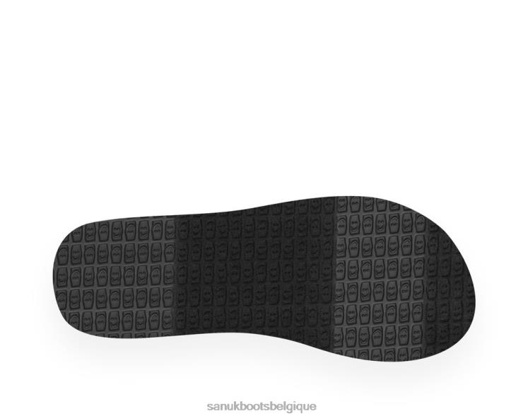 6X064103 noir multicolore fronde st jaguar tropical Sanuk