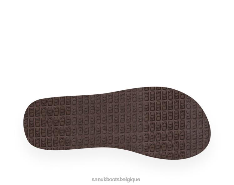 6X064104 rose multicolore hibiscus à bride intermédiaire Sanuk