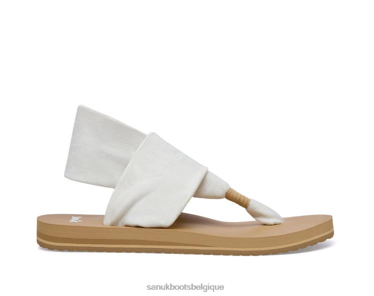 6X06490 blanc/beige sling st blanc-beige Sanuk