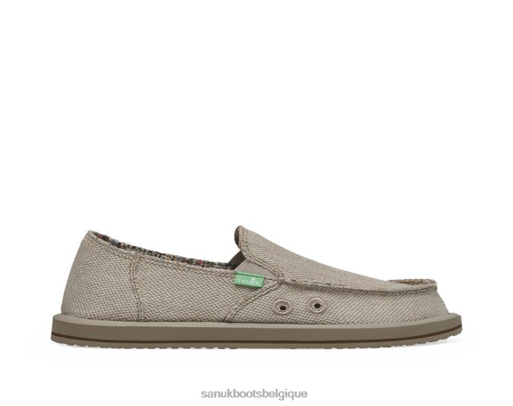 6X06415 naturel Donna chanvre Sanuk