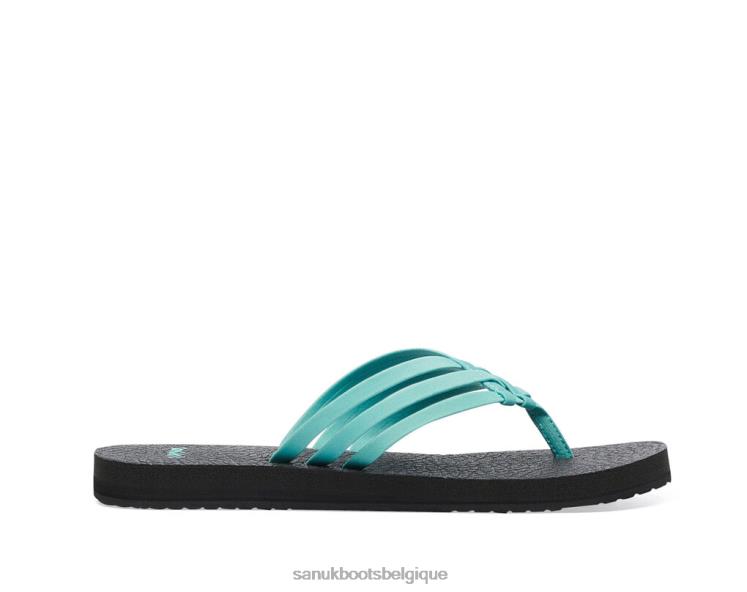 6X06442 turquoise yoga sableux Sanuk