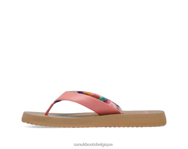 6X06461 corail brûlé tapis de yoga Sanuk