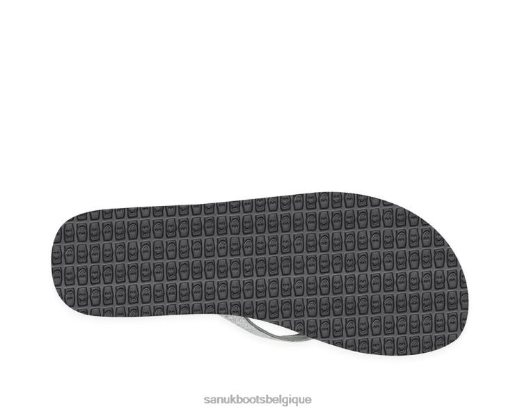 6X06463 éclat d\'argent la joie du yoga scintille Sanuk