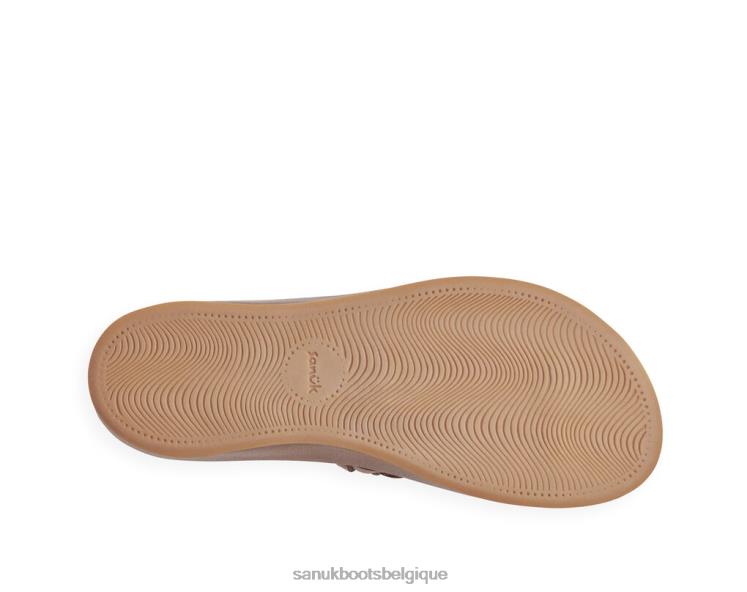 6X06466 brun tresse de joie de yoga cosmique lx Sanuk