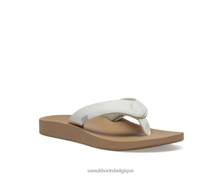 6X06467 blanc/beige tapis de yoga cosmique (synthétique) blanc-beige Sanuk