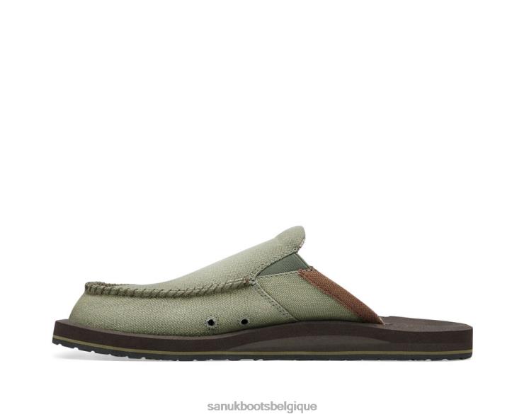 6X064123 armée tu as mon dos, st chanvre Sanuk