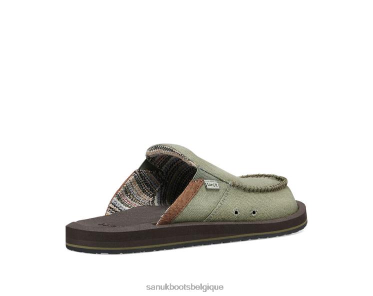 6X064123 armée tu as mon dos, st chanvre Sanuk