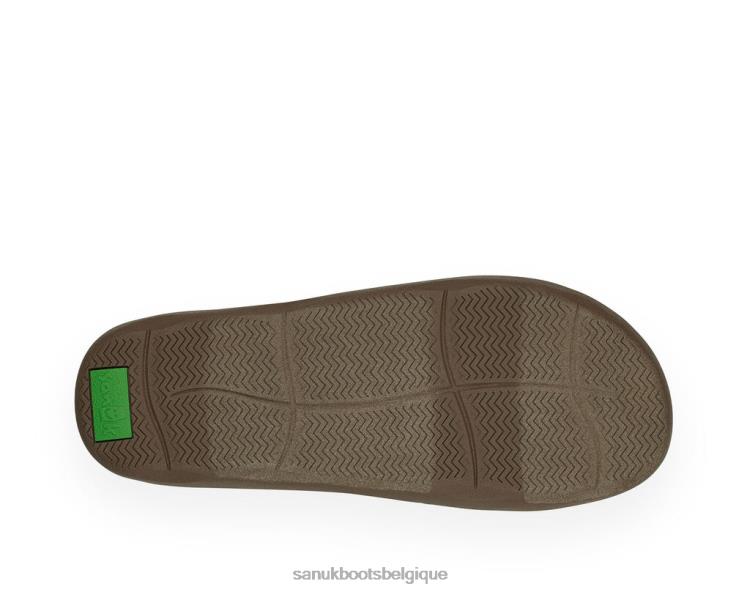 6X064139 kaki vintage maille de tripper vagabond Sanuk