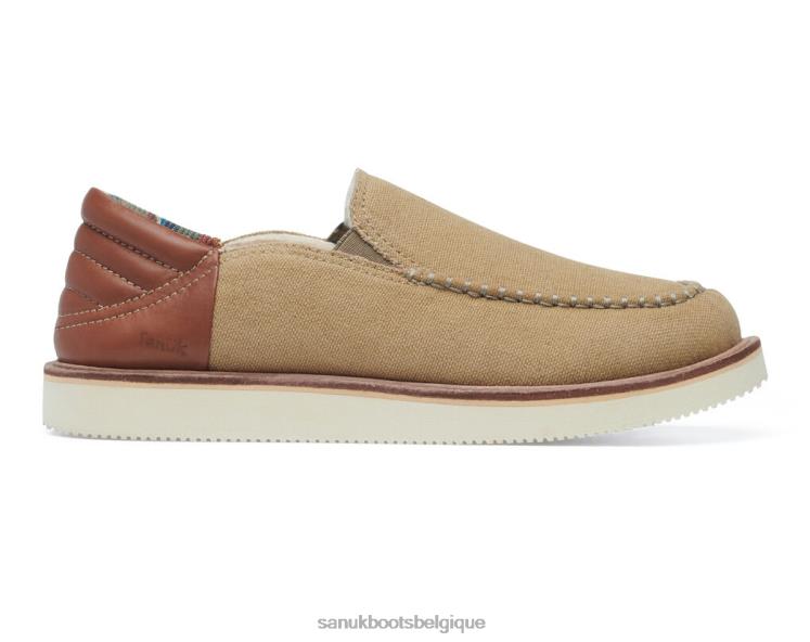 6X064146 kaki ambiance chaleureuse faible sm Sanuk