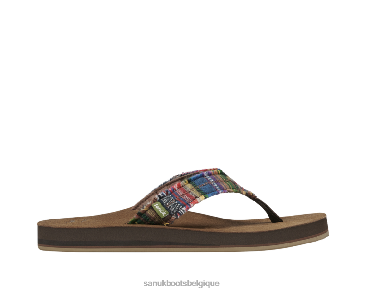 6X064171 couverture de plage je n'ai pas peur de Saint Donavon Sanuk