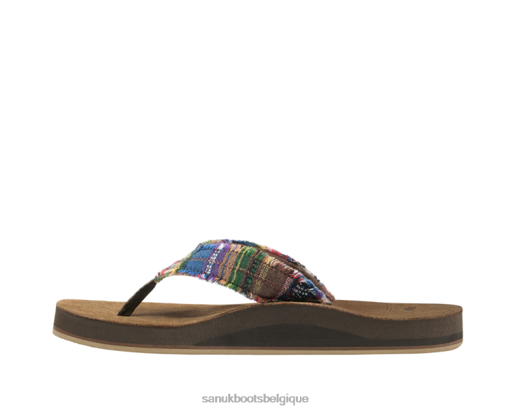 6X064171 couverture de plage je n\'ai pas peur de Saint Donavon Sanuk