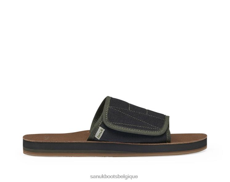 6X064180 noir chanvre bixby Sanuk